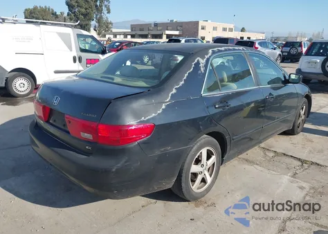 2005 Honda Accord 2.4 Ex из США, поврежденный, VIN 1HGCM56735A033287